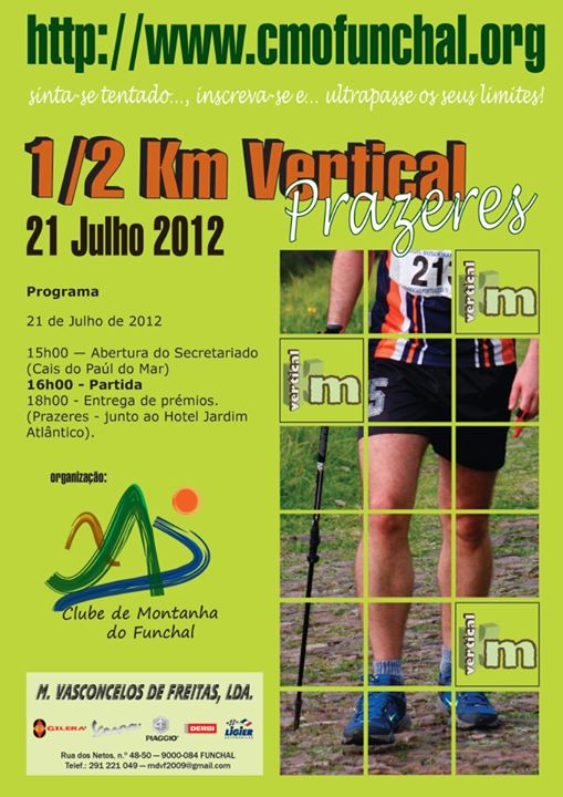 1ºGeral ½ Km Vertical dos prazeres